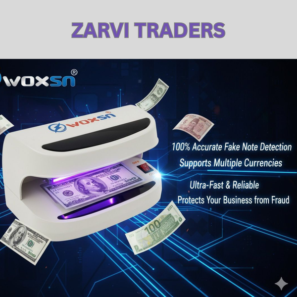 Fake Note Detector Machine | Woxsn 9100